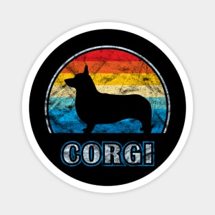 Corgi Vintage Design Dog Magnet